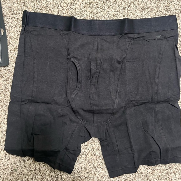 NEW fabletics the 24-7 Boxer Brief in black size: XL - Picture 4 of 7